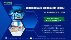 Blended Advanced ASIC Verification Course (Blended VLSI VM) 